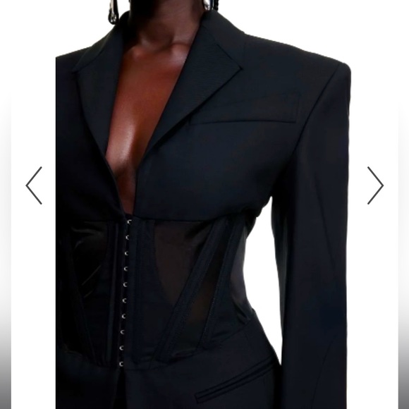Limited edition Mugler H&M corset style blazer. Rare find! - Picture 4 of 13